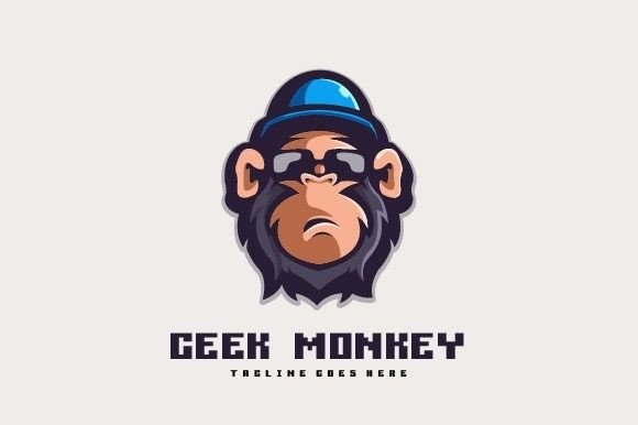 Geek Monkeys Mascot Logo: A Practical Asset for Modern Branding Workflows