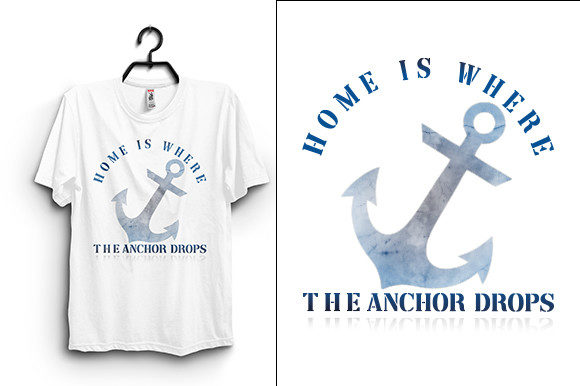 The Anchor as a Symbol: Finding Home and Creativity in T-Shirt Design