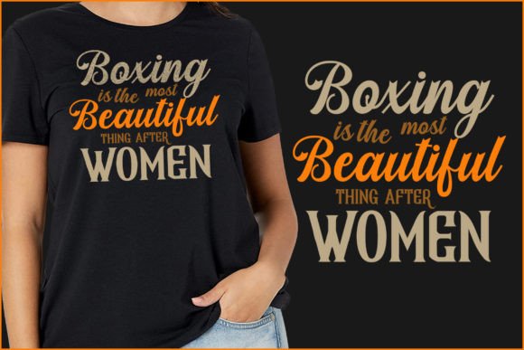 The Raw Energy of Boxing T-shirt Design Vector