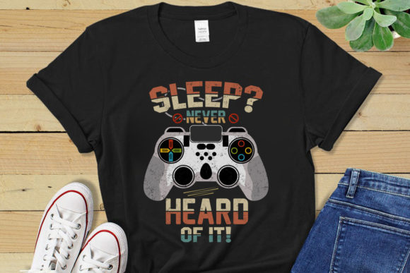 The Sleep Never Video Game T-Shirt Design: Evaluating a Gaming Culture Icon