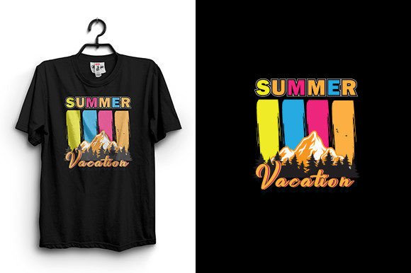 The Summer Vacation T-Shirt Design: Your Ready-Made Creative Toolkit